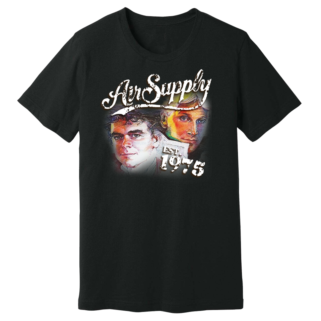 Est. 1975 Black Tee